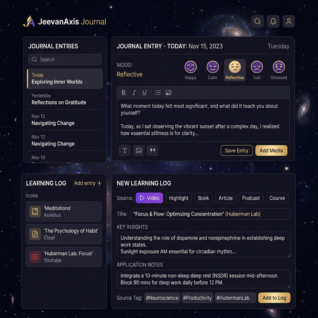 JeevanAxis Learning Log